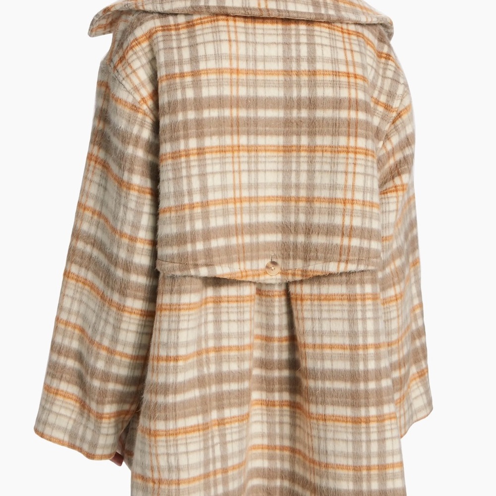 Free People Highlands Wool Peacoat in Brown - Picture 2 of 3